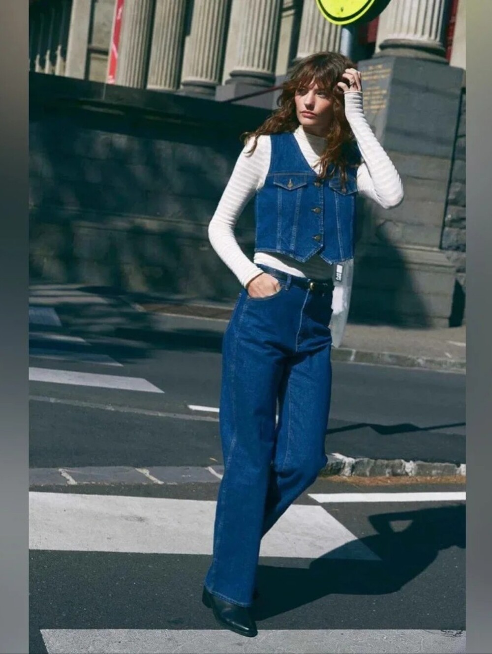 ROLLA'S Heidi High Rise Loose Straight Jeans 26